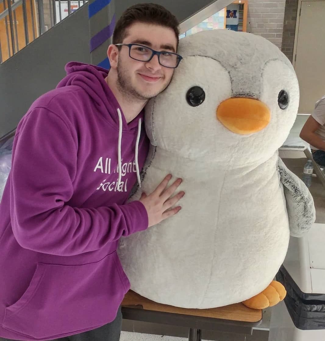 me and Henning's Penguin